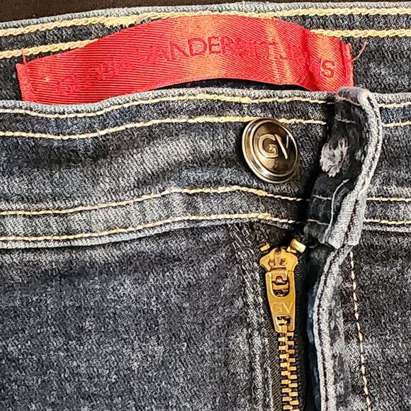 Gloria Vanderbilt Womens Jeans Size 4 Petite Dark Wash Straight Leg - Picture 4 of 16